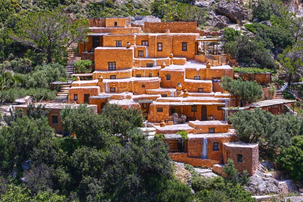 Aspros Potamos Aparthotel มากรีเยียลอส ภายนอก รูปภาพ