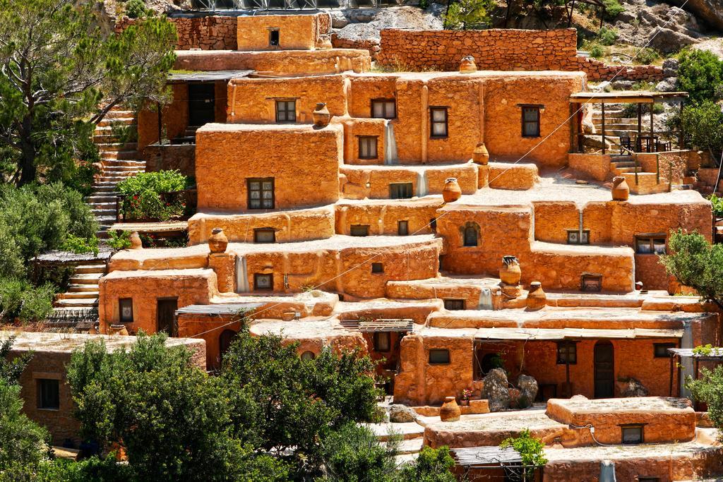 Aspros Potamos Aparthotel มากรีเยียลอส ภายนอก รูปภาพ
